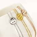 Delicate Jewelry Charm Fastener Womens Gold Bracelets